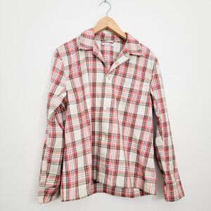 Our Legacy Box Flannel Shirt in Check Plaid 44 XS